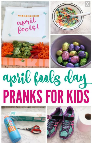 April Fool's Day pranks for kids