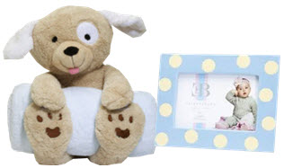 Bedtime Puppy Easter Gift for New Baby