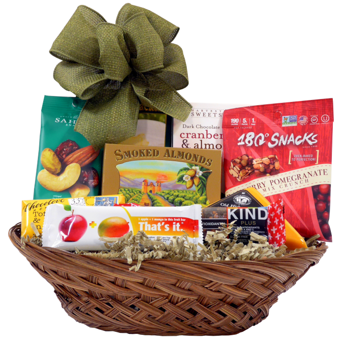 A Healthy Thanks Gift Basket