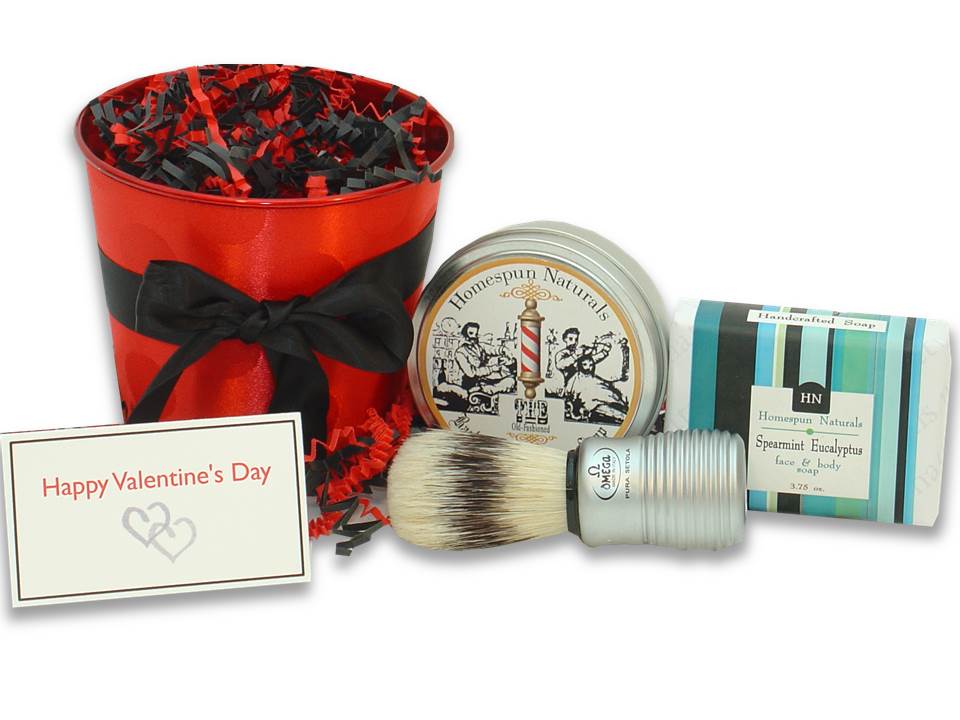 Be My Valentine Men's Shave Set