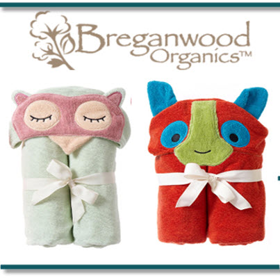 Organic baby gift baskets with Breganwood Organics
