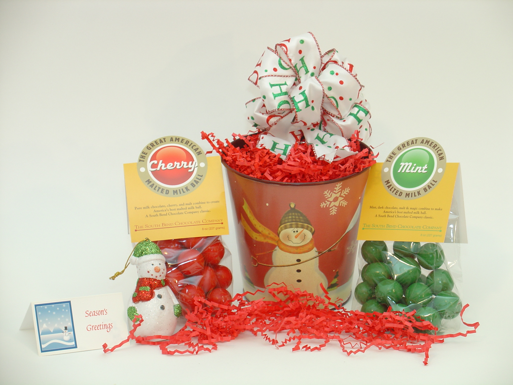 Christmas Joy chocolate gift basket