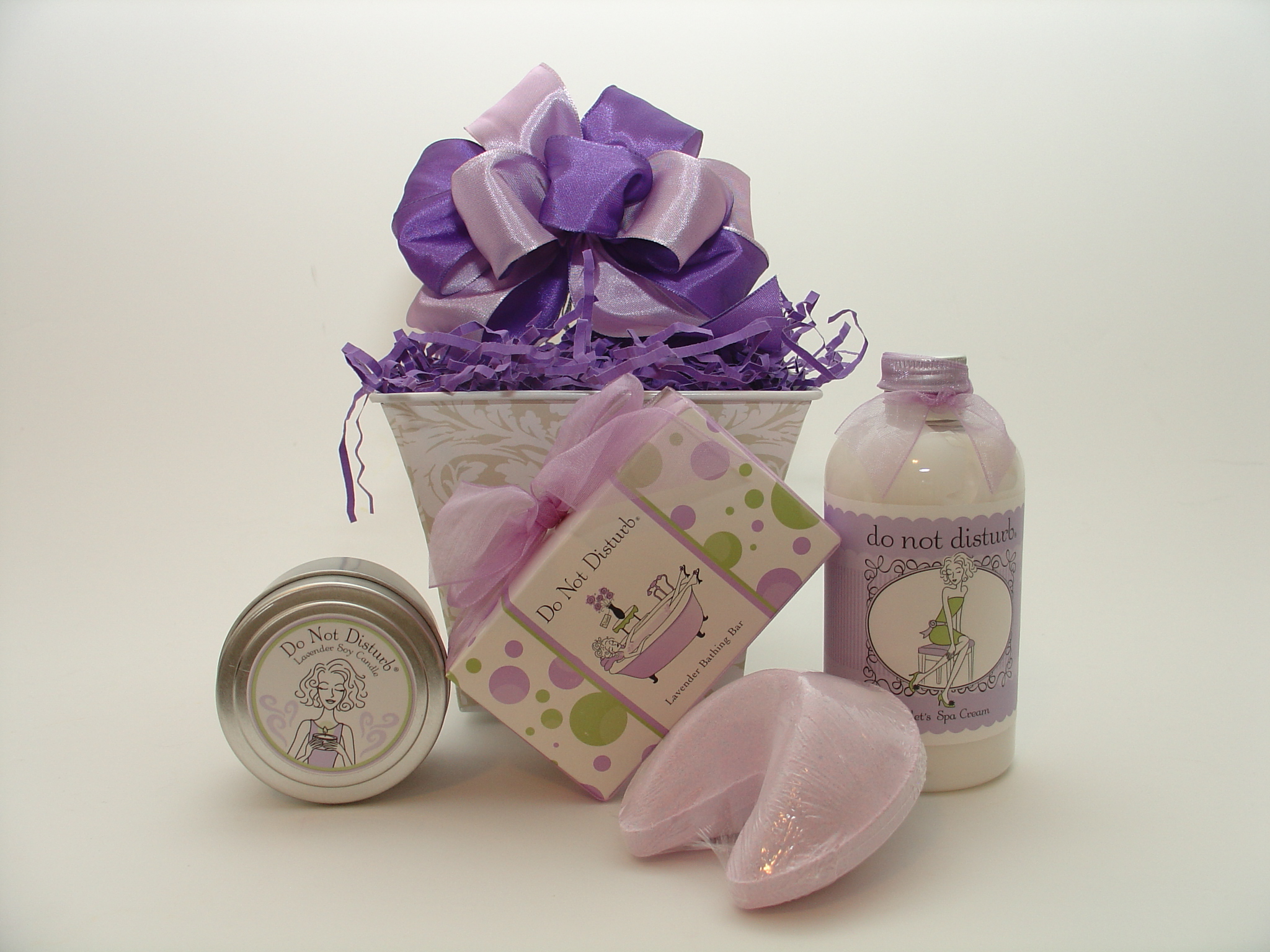 Do Not Disturb Spa Gift Basket