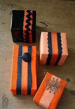 Fall gift wrap ideas