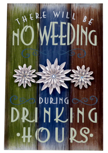 Garden Sign Gift for Gardener