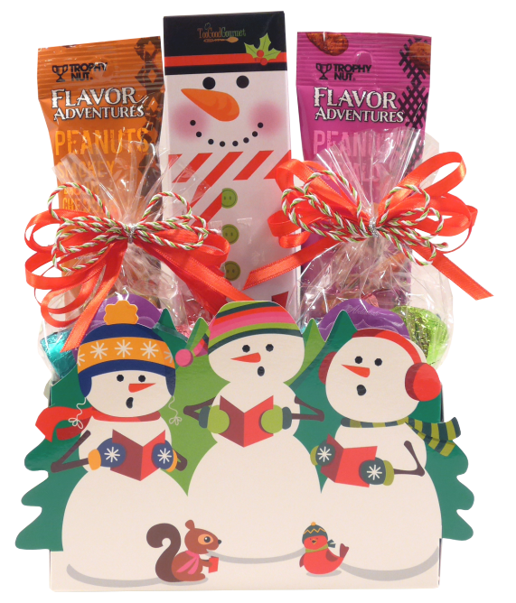 Let it Snow Christmas Gift Basket