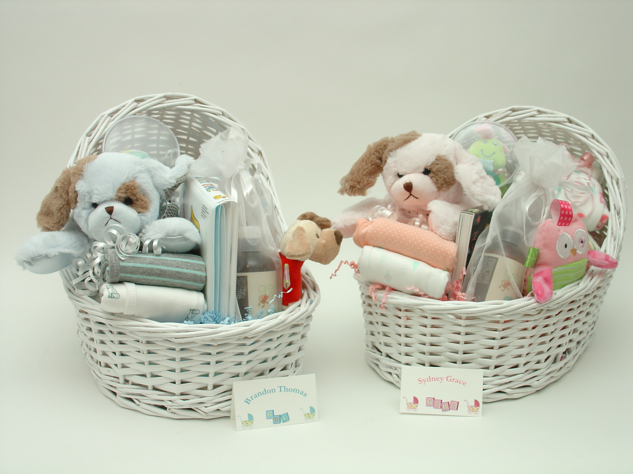 Polka Dot Precious Baby Gift Basket