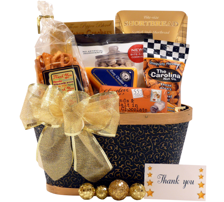 Shining Star Thank You Gift Basket