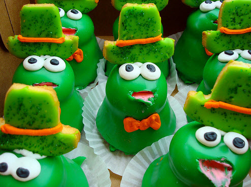 Frog Cupcakes