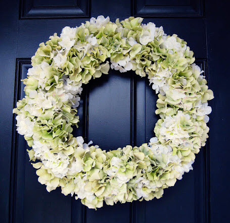 Spring wreath from kris krafting