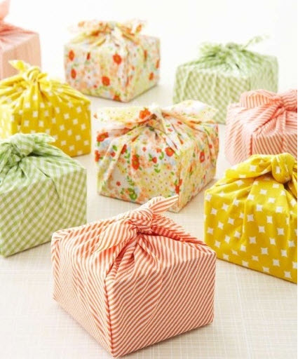Fabric gift wrap